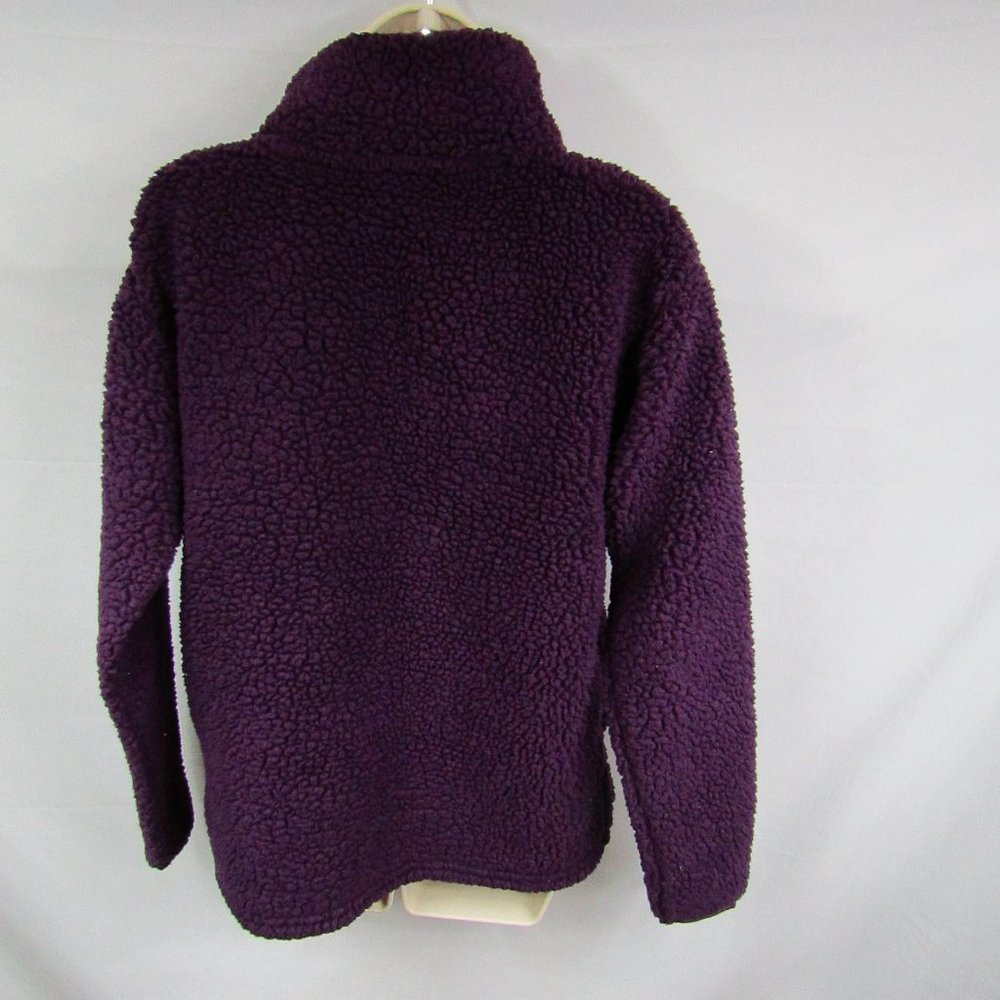 Sherpa | Quarter Zip | Fleece | Women's | SO | Warm | Purple | S - Picture 2 of 3